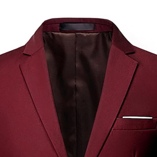 Blazer para hombre slim fit casual formal miniatura 2