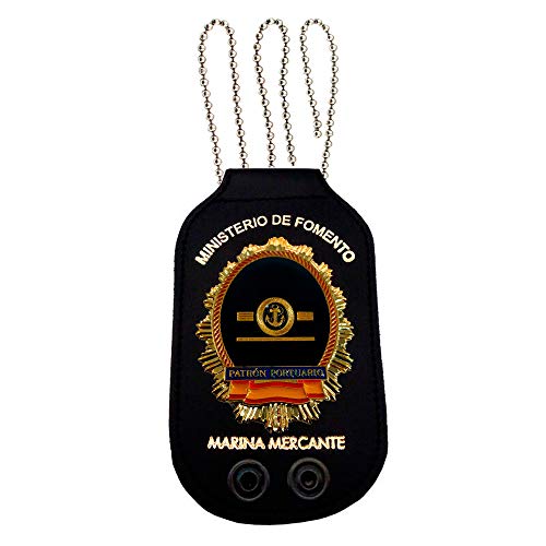 Porta Placa Cadena patrón Portuario