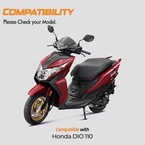 Image of 9H Screen Guard Protector For HONDA DIO 110 2025 Bike || Anti Scratch || Anti-Bubble || HD Clear || TFT Instrument Cluster Protector || Speedometer Accessory [Not Tempered Glass] (Pack of 1)