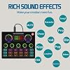 sktome Podcast Equipment Bundle, V8max Voice Changer with Podcast Microphone Bundle - Studio Condenser Microphone Perfect for Podcasting, Recording, Singing, Streaming and Gaming