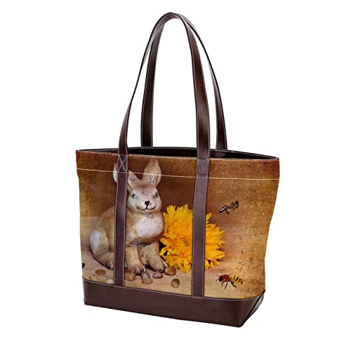 Sac sacchel femme Chrysanthème Bunny Bee aux finitions rétro