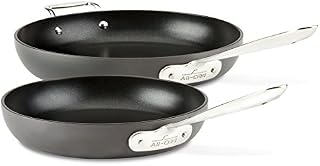 All-Clad E7859064 HA1 Hard Anodized Nonstick Fry Pan Cookware Set, 10 inch