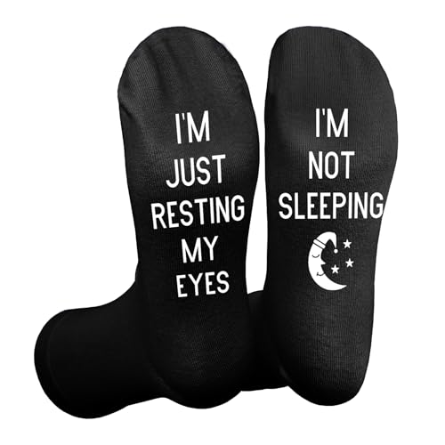 Fuuny Novelty Gifts for Men,Fathers Day Birthday Gifts for Dad Him Husband Friend Brother Grandpa Teacher Uncle,Mens Socks,Men Christmas Valentine's Day Gifts