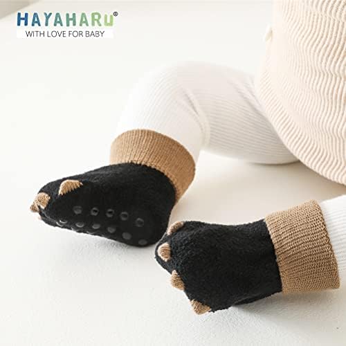 HAYAHARU Fluffy Baby Socks 2 Pair Set MEDIUM/choice B - Image 4