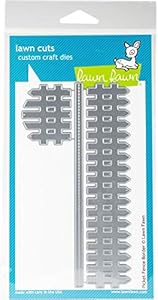 Lawn Fawn Picket Fence Border Stanzformen