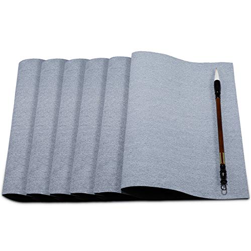 Dianelhall 6 Pcs Water Writing Cloth for Calligraphy Practice, 17x13 in by Dianelhall - Used condition - US$8.09