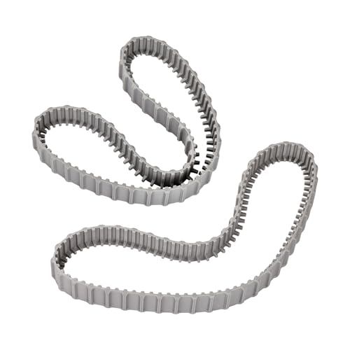 Doule King 2 Pack Robotic Pool Cleaner Replacement Gray Tracks – Compatible with Maytronics Dolphin Series/Part # 9983152-R2 – Drive Tires, Tank Treads, Repair Parts