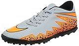  Nike Herren Hypervenom Phade II Fußballschuhe, Grau (Wolf Grey/Total Orange-Blk-Blk 080), 43