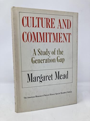 Culture and Commitment: A Study of the Generati... [Unknown] B0027WCJKS Book Cover
