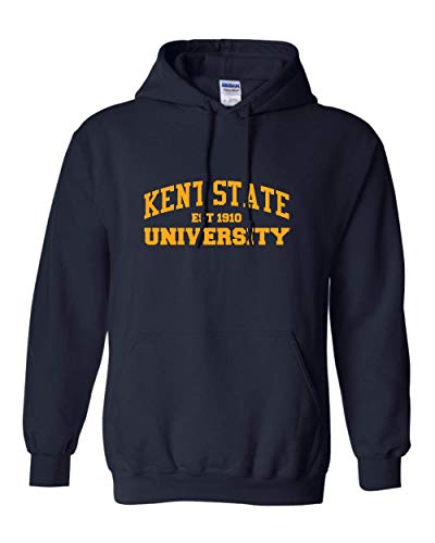 CreateMyTee Kent State University EST One Color Unisex Hooded Sweatshirt - Kent State Golden Flashes Apparel