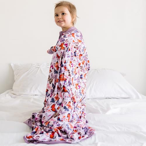 Image of Little Sleepies Cloud Blanket, 50 inch x 50 inch, Large, Butterfly Kisses