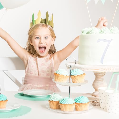 Capiant J498 2 Sets 0~9 Numbers Happy Birthday Cake Toppers, Large Acrylic Cake Numbers Toppers, Acrylic Wedding Party Cupcake Toppers thumb #4