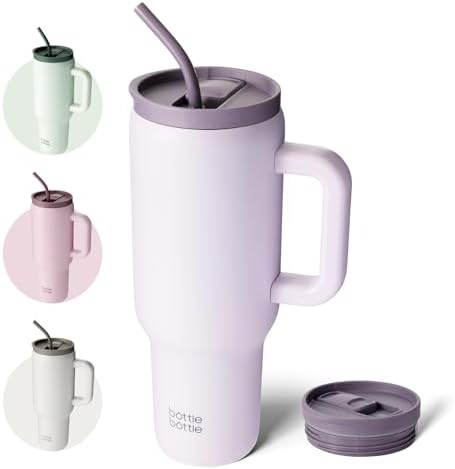 Skywerc Trinkbecher 1,2L Mit Griff - Vakuumisoliert, 34h Kalt & 12h Warm