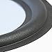 SPATHIPHYLLUM 2pcs Black Color 8” Rubber Speaker Edge Surround Rings Replacement Parts for Speaker Repair or DIY (8