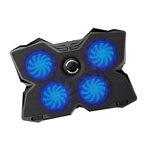 Base de refrigeración para laptop con ventiladores USB miniatura 1