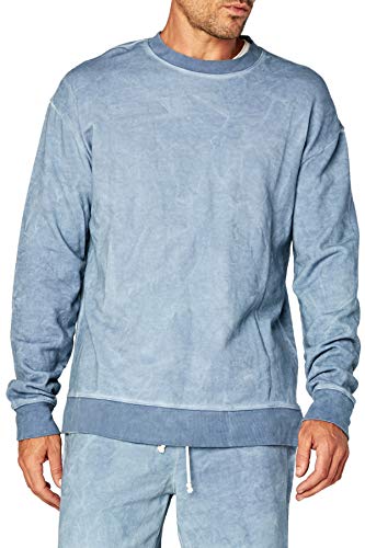 Mens Threads 4 Thought - Boone Terry Pullover - Chambray