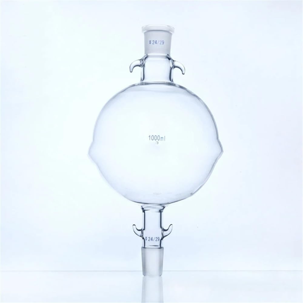 1 sztuka 50 ml do 2000 ml rozpuszczalnik laboratoryjny zbiornik szklana kolumna przechowywanie szklana kolba (1000 ml 24 x 2)