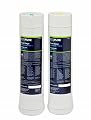 EcoPure Dual Stage Under Sink Replacement Water Set (ECODWF) | NSF Certified | Fits ECOP20 System | 6-Month Filter Life, 2 Count (Pack of 1)