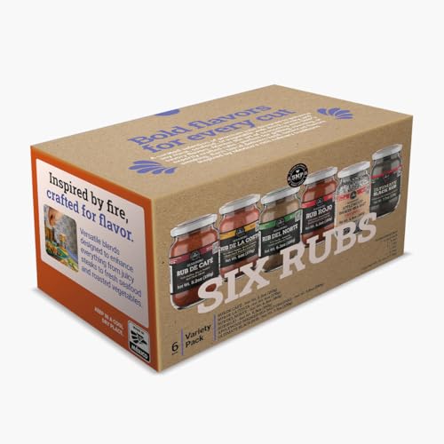 SMP Six Rubs – 6 Gourmet Mexican Rubs | Bold, Balanced