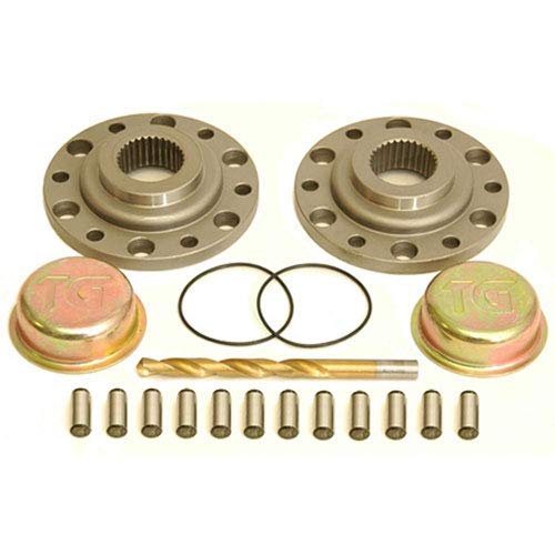 Trail Gear 140134-1-KIT Drive Flange Kit w/Dowel Pins Drill Bit and Dust Shield