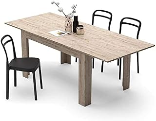 Mobili Fiver, Easy, Extendable dining table, Oak, Made in Italy