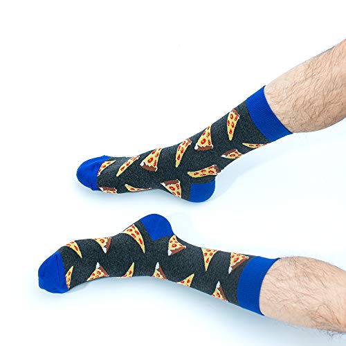 Fun-kledingsokken Voor Heren, Kleurrijke Funky Sokken Voor Mannen, Fancy Nieuwigheid Grappig Patroon Casual Gekamde Katoenen Kantoorsokken, Coole Gekke Sokken Voor Halverwege de Kuit Uniek en Opvallend - Afbeelding 7