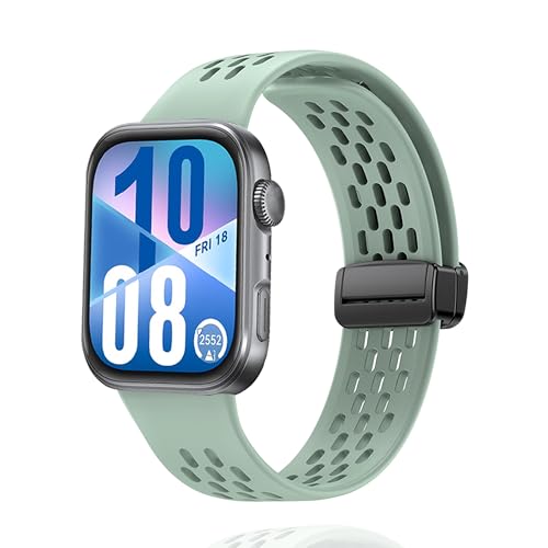[AnnTec] �o���h For HUAWEI Watch Fit 5 Pro/Fit 5 / Fit 4 Pro/Fit 4 / Fit 3 �o���h �����x���g �R���p�`�u�� �t�@�E�F�C�o���h �����o���h �V���R���� �}�O�l�b�g�N���X�v �h�� �ʋC�� �_