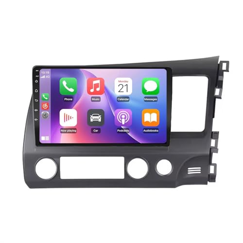 Radio Coche 2 DIN para Honda Civic RHD 2005-2012 con Carplay Inalámbrico 2G+32G