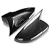 1 Pair Carbon Look Side Wing Mirror Cover Fit For VW Golf 6 MK6 GTI GTD 2009-2013 Side Rear View Mirror Cap Cover(Carbon Look-Add on)
