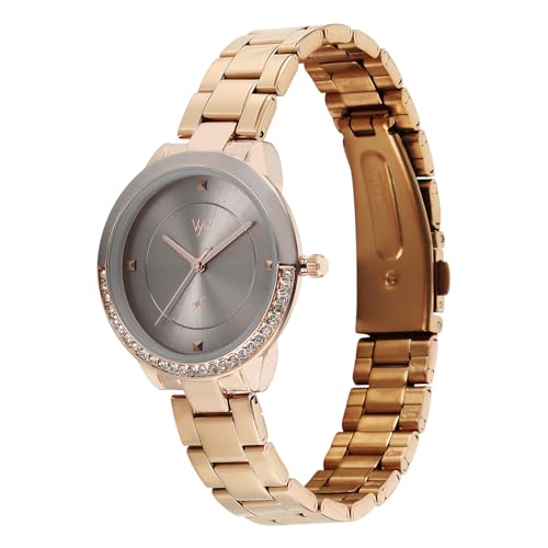 Fastrack gold stainless steel watch – image 3