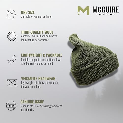 Genuine GI 100% Wool Military Watch Cap