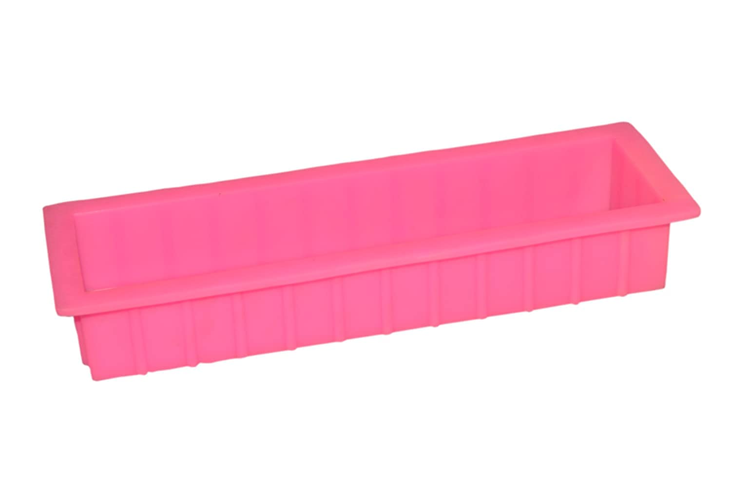 R H LIFESTYLE Rectangular Silicone DIY Loaf Soap Mold (12 X 2.5 X 2.5 INCH)-image-40