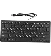 78 Key Ultra Slim Language Keyboard, German/Russian/French English Bilingual Language Keyboard, W...