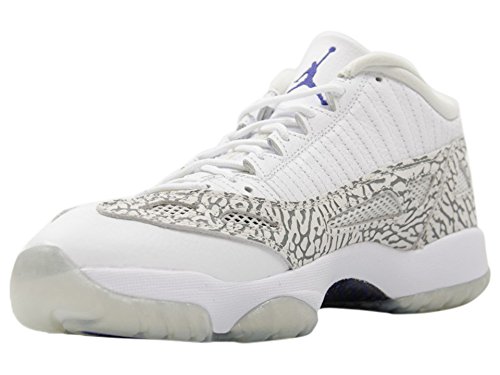 Air Jordan 11 Retro Low, White/Zen Grey/Cement Grey/Cobalt, Size 10 D(M)