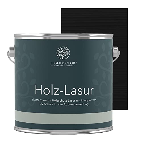 Holzlasur Aussen Schwarz