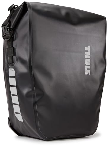 Thule Shield Sacoche 25L lot de 2 sacoches noires de vélo imperméables