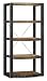 Whalen Furniture Santa Fe Storage Shelf and Audio Tower Stand