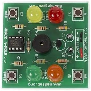 Whack a Mole Electronic Soldering Kit