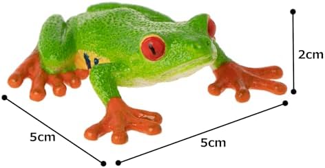 MOJO - Red Eyed Tree Frog | Hand-Painted Toy Figure | Wildlife Collection | True to Life & Highly Detailed | Designed in UK image 4