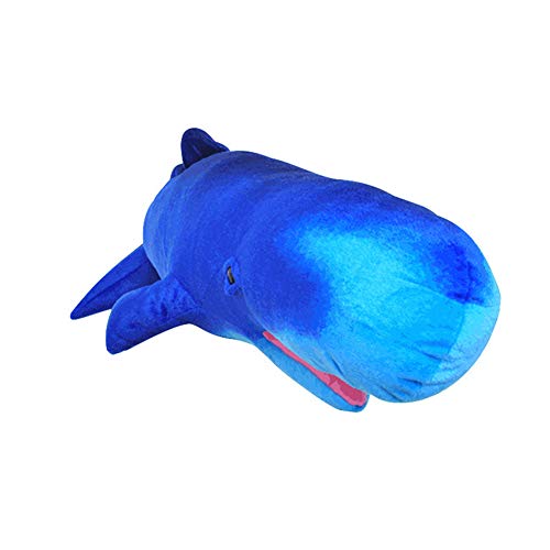 BOLLAER Sperm Whale Plush Toy, Doll Rag Doll Children's Pillow Creative Animal, Holding a Sleeping Plush Toy Birthday Present.