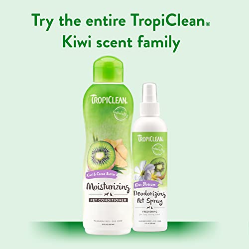 TropiClean Kiwi and Cocoa Butter, Clear, 20 oz (TRKWCD20Z) - Image 8
