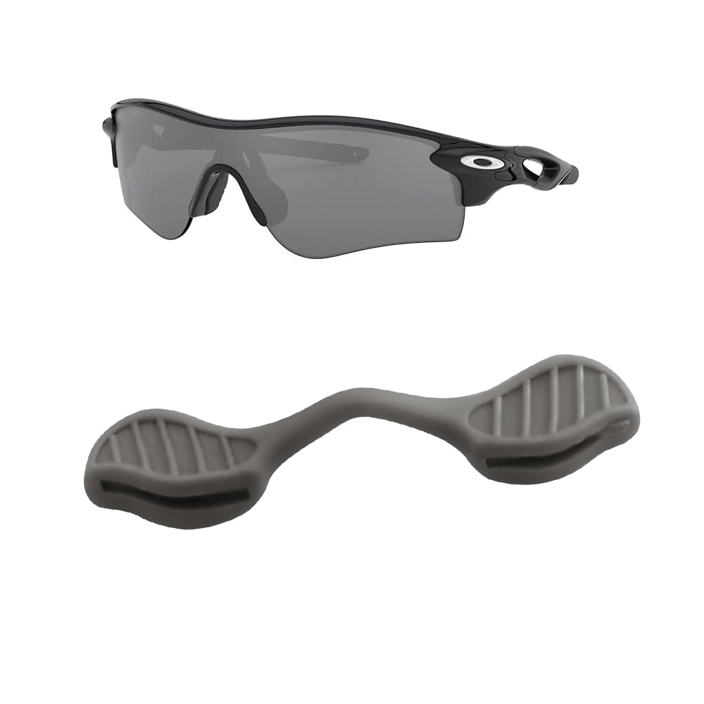 HiCycle2 Sunglasses nose pads Replacement for Oakley Radar Path/RadarLock Path/Radar EV Path Series Sunglass Repair Kits(Grey nose pads)