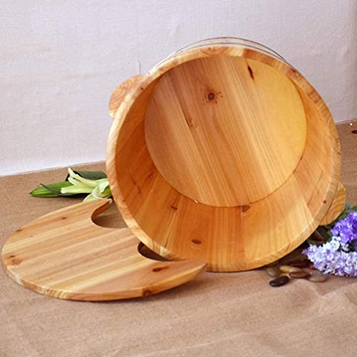 Bañera de madera para pies spa relajante miniatura 2
