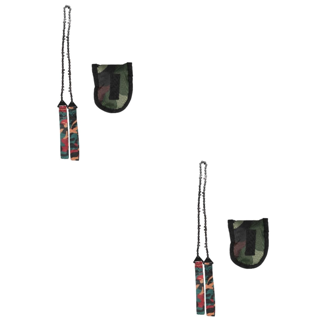 Scie à manuelle de camping pour élagage rapide et branches coincées en randonnée avec étui compact