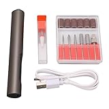 Herramienta giratoria inalámbrica, kit de herramientas mini giratorios de 3 engranajes de bajo ruido herramientas de tallado de energía múltiple con luz LED para grabado, lijado,