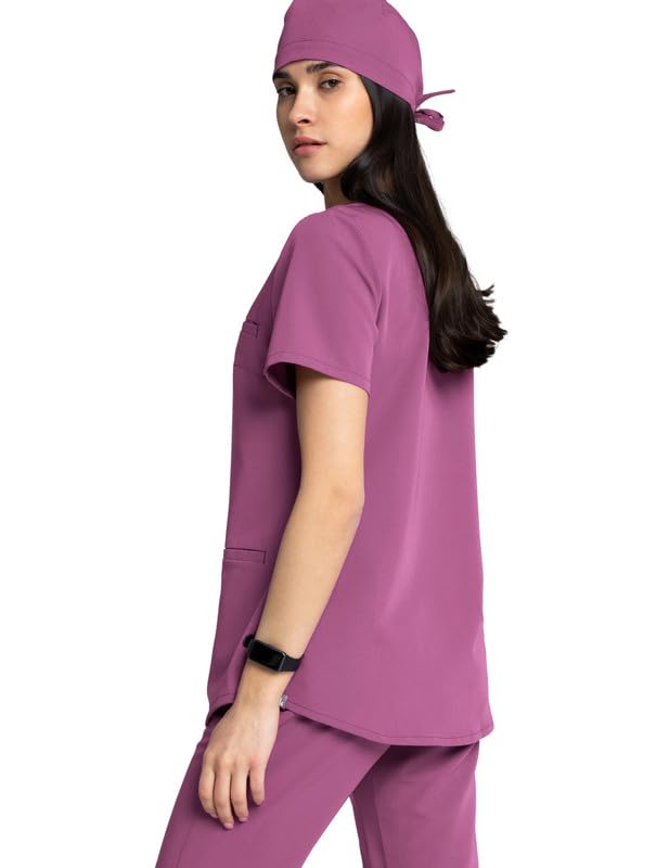 Casacca da donna Grace per il medico e la cura – Casacca moderna e comoda con tre pratiche tasche – Abbigliamento medico professionale