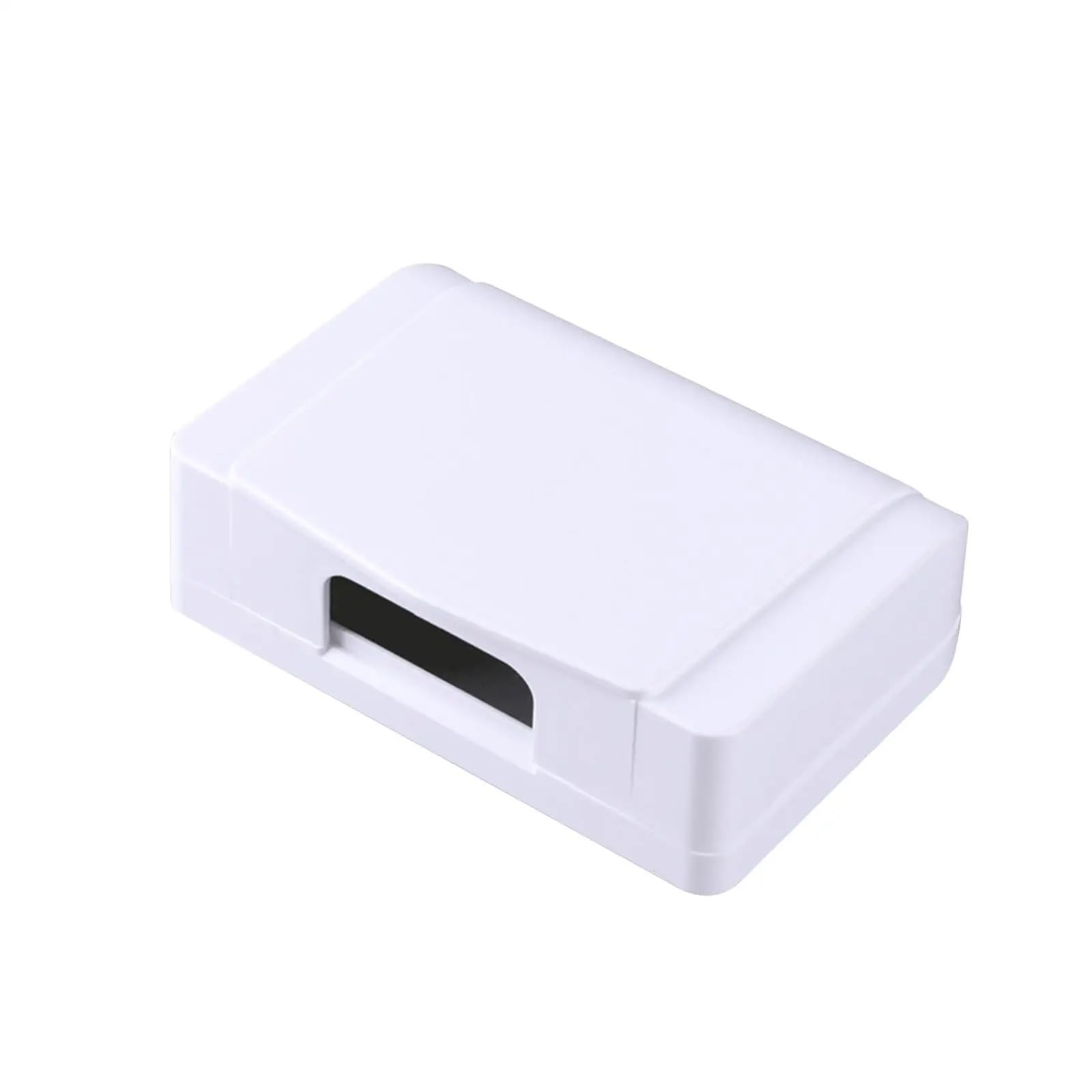 6pcs Waterproof Dustproof Socket Cover Box Protection Outlet for Home Improvement Office(White)