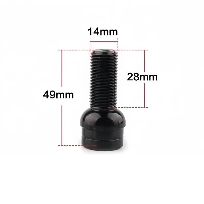 Pernos rueda para solucionar vibraciones en VW Bora juego tuercas bloqueo M14x1.5 antirrobo neumático 3