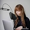 Neewer Professional Microphone Pop Filter Shield Compatible with Blue Yeti and Any Other Microphone, Dual Layered Wind Pop Screen With A Flexible 360 Degree Gooseneck Clip Stabilizing Arm #1