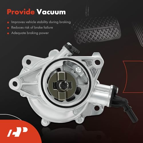 A-Premium Vacuum Pump Compatible with Mini Cooper 2011-2015, Cooper Countryman 2011-2016, Cooper Paceman 2013-2016 by A-Premium - Image 3
